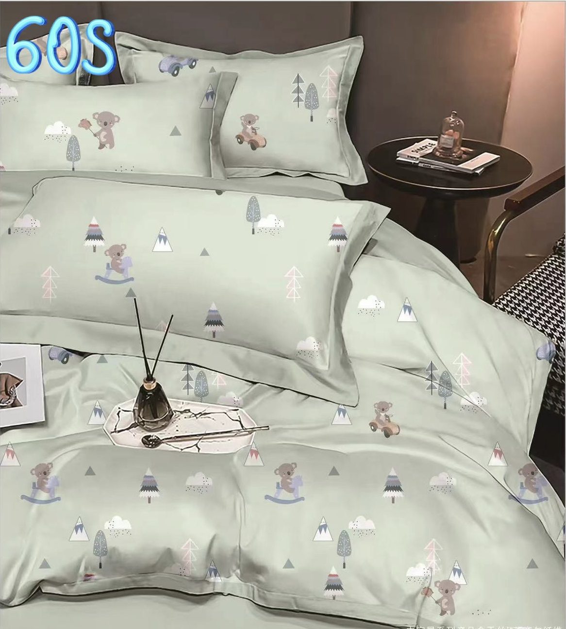 Bộ chăn ga gối Dreamtex 100% tencel Châu Âu