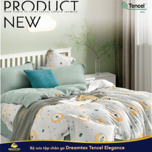 Bộ chăn ga Dreamtex Tencel Elegance