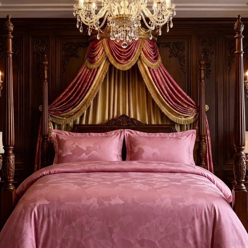 Bộ chăn ga Tencel Dreamtex Royal mềm mịn mát lạnh sang trọng chuẩn Châu Âu